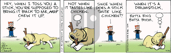Red and Rover on Saturday September 16, 2017 Comic Strip
