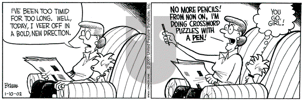 Grand Avenue on Thursday January 10, 2002 Comic Strip