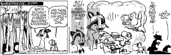 Over the Hedge on Friday December 23, 2005 Comic Strip