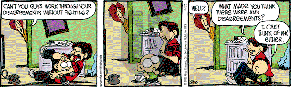 The Buckets on Friday November 8, 2013 Comic Strip