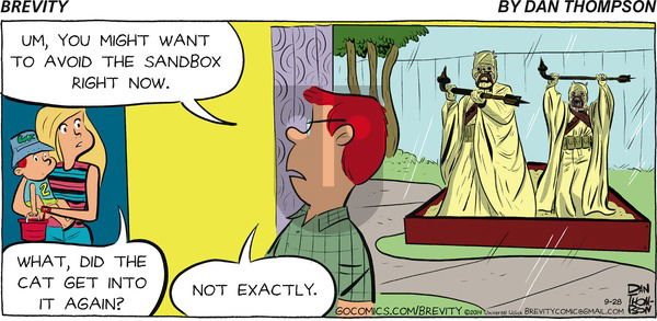 Brevity on Sunday September 28, 2014 Comic Strip