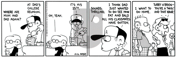 FoxTrot on Monday May 26, 1997 Comic Strip
