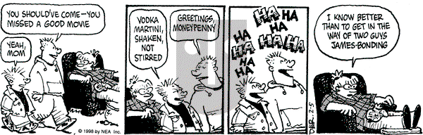 Betty on Thursday February 5, 1998 Comic Strip