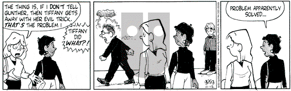 Luann on Tuesday November 12, 2002 Comic Strip