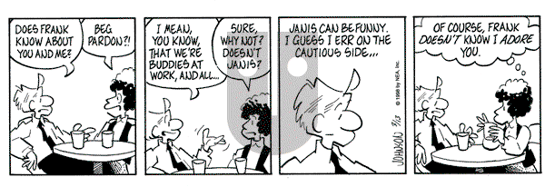 Arlo and Janis on Friday March 13, 1998 Comic Strip