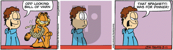 Garfield on Tuesday May 11, 2010 Comic Strip