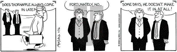The Born Loser on Thursday November 16, 2006 Comic Strip