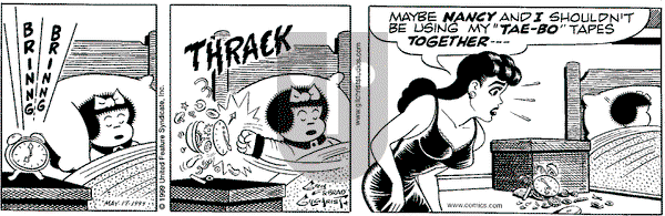 Nancy on Monday May 17, 1999 Comic Strip