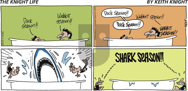 The Knight Life on Sunday April 24, 2016 Comic Strip