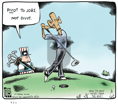 Tom Toles on Wednesday September 7, 2011 Comic Strip