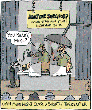 The Argyle Sweater - Wednesday July 13, 2011 Comic Strip