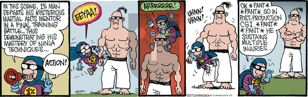 Monty on Saturday October 10, 2015 Comic Strip