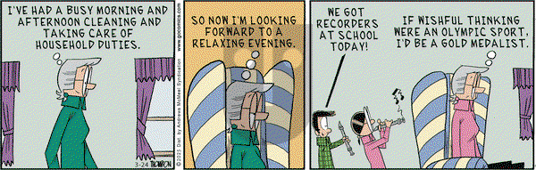 Grand Avenue on Monday March 24, 2025 Comic Strip