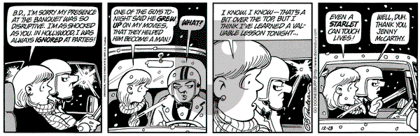 Doonesbury on Saturday December 13, 1997 Comic Strip