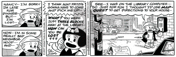 Nancy on Wednesday March 21, 2007 Comic Strip