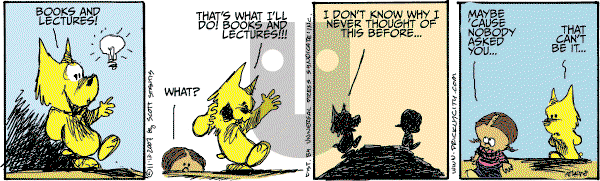 Prickly City on Thursday November 13, 2008 Comic Strip