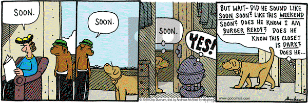 Overboard on Wednesday March 18, 2020 Comic Strip