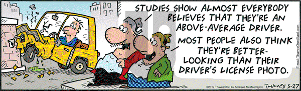 Frank and Ernest on Monday May 27, 2019 Comic Strip