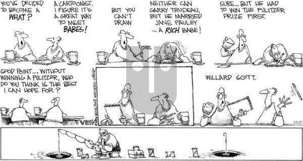Non Sequitur on Sunday December 27, 1992 Comic Strip