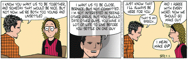 Luann on Friday May 2, 2003 Comic Strip