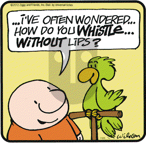 Ziggy on Monday July 23, 2012 Comic Strip