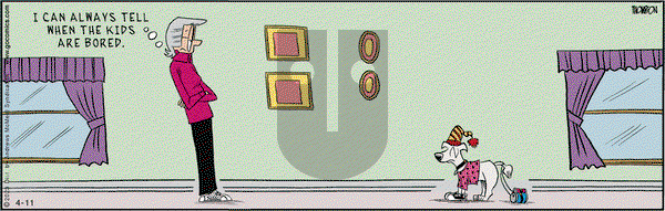 Grand Avenue on Tuesday April 11, 2023 Comic Strip