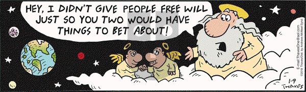 Frank and Ernest on Tuesday January 9, 2018 Comic Strip