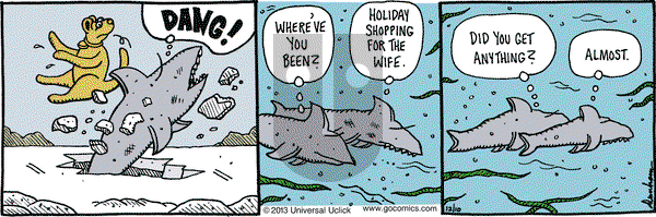 Overboard on Tuesday December 10, 2013 Comic Strip