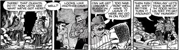 Alley Oop on Wednesday July 30, 1980 Comic Strip