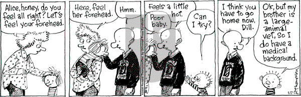 Cul de Sac on Monday January 7, 2008 Comic Strip