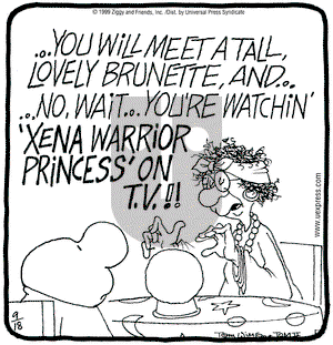 Ziggy on Sunday August 6, 2000 Comic Strip