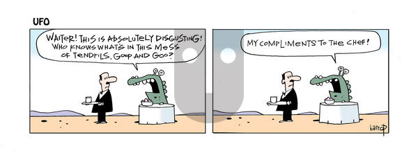UFO on Monday March 10, 2025 Comic Strip