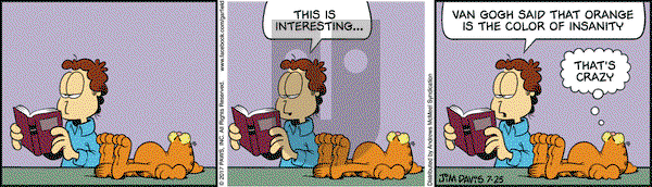 Garfield on Tuesday July 25, 2017 Comic Strip