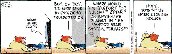 Red and Rover on Saturday November 18, 2017 Comic Strip