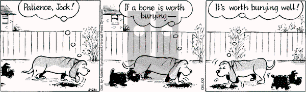 Fred Basset on Monday June 2, 2008 Comic Strip