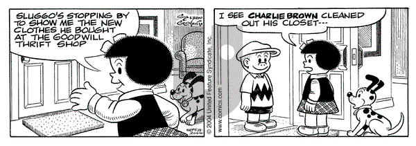 Nancy on Tuesday September 21, 2004 Comic Strip