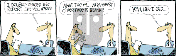 The Duplex on Thursday April 11, 2019 Comic Strip