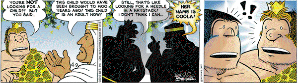 Alley Oop - Monday April 9, 2012 Comic Strip