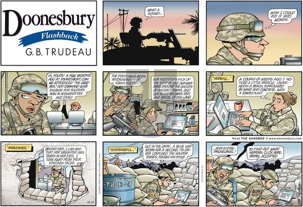 Doonesbury on Sunday October 14, 2007 Comic Strip