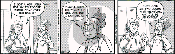 Heart of the City on Thursday October 10, 2024 Comic Strip