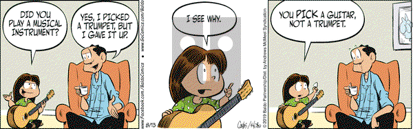 Baldo on Tuesday August 13, 2019 Comic Strip