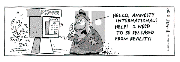Frank and Ernest - Monday September 20, 1993 Comic Strip