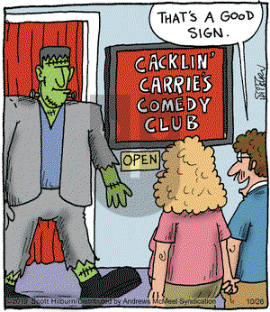 The Argyle Sweater on Saturday October 26, 2019 Comic Strip