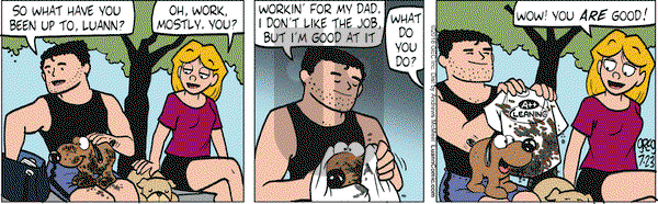 Luann on Monday July 23, 2018 Comic Strip