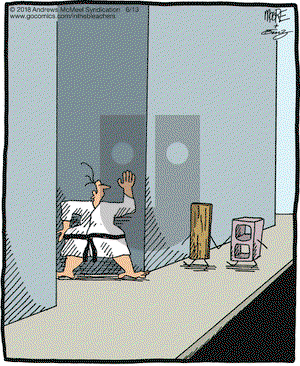 In the Bleachers on Wednesday June 13, 2018 Comic Strip