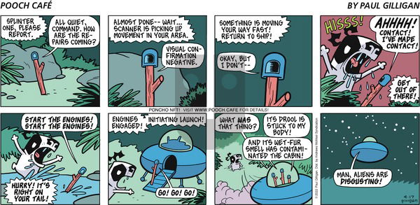 Pooch Cafe - Sunday April 17, 2022 Comic Strip