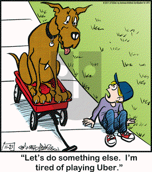 Marmaduke on Tuesday November 21, 2017 Comic Strip