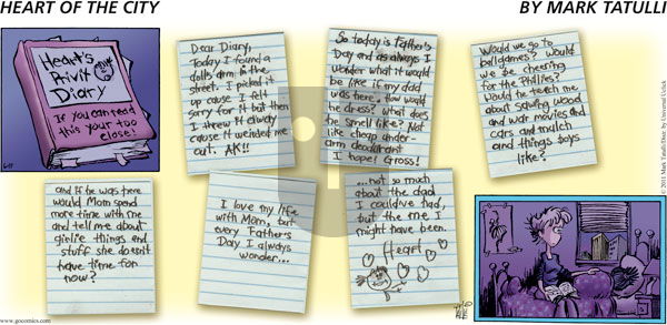 Heart of the City on Sunday June 19, 2011 Comic Strip