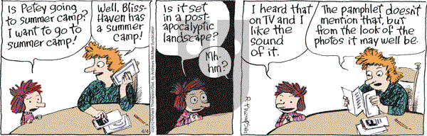 Cul de Sac on Friday April 4, 2025 Comic Strip