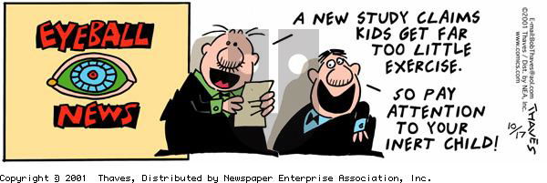 Frank and Ernest on Wednesday October 17, 2001 Comic Strip